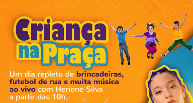 Criança na Praça 2025